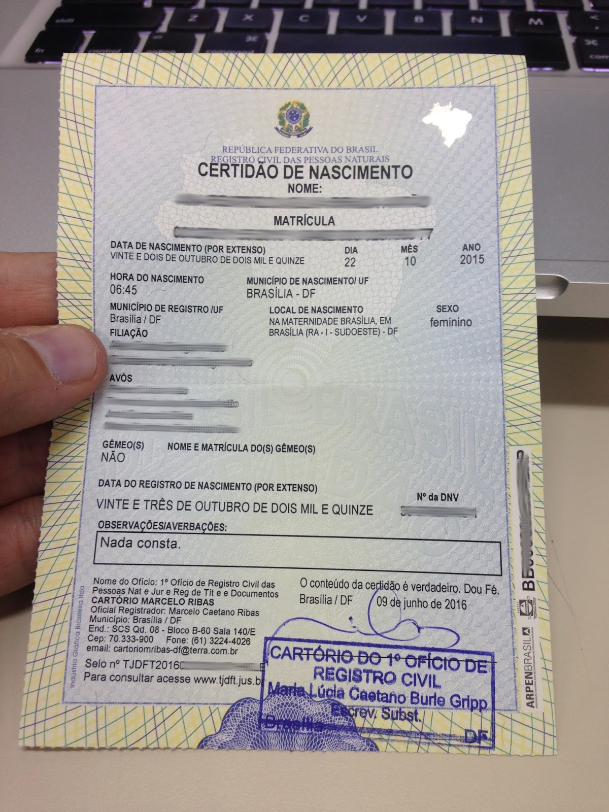 Matricula Certidao De Nascimento Matricula Certidao De Nascimento
