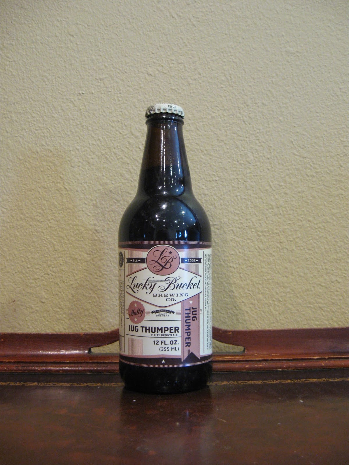 Doing Beer Justice Lucky Bucket Jug Thumper Malty Brown Ale