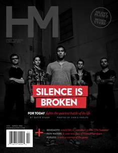 HM Magazine. Music for good 175 - February 2014 | ISSN 1066-6923 | TRUE PDF | Mensile | Musica | Metal | Rock | Recensioni
HM Magazine is a monthly publication focusing on hard music and alternative culture.
The magazine states that its goal is to «honestly and accurately cover the current state of hard music and alternative culture from a faith-based perspective.»
It is known for being one of the first magazines dedicated to covering Christian Metal.
The magazine's content includes features; news; album, live show and book reviews, culture coverage and columns.
HM's occasional «So and So Says» feature is known for getting into artists' deeper thoughts on Jesus Christ, spirituality, politics and other controversial topics.
