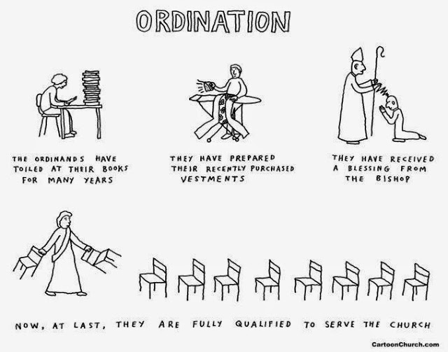 Advice for Minsters and Their Spouses. Tips for Surviving Ministry - Someplace Strange Ordination - Dave Walker