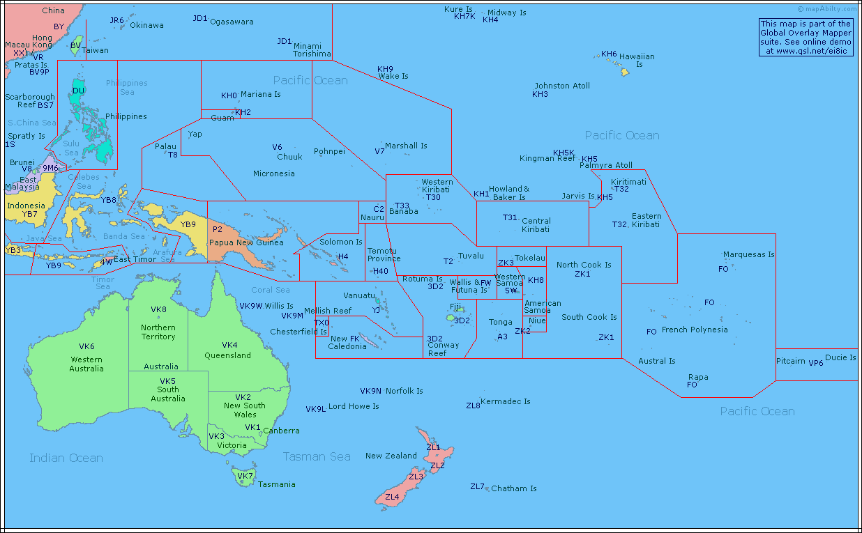 mapas-da-oceania