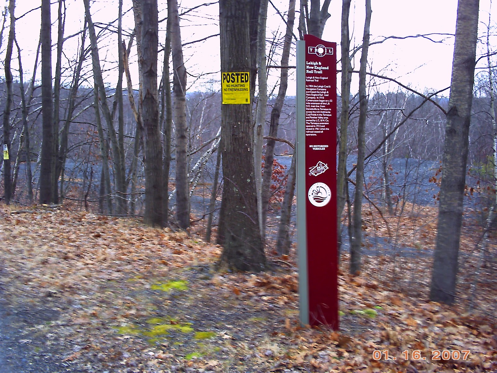 PA Lehigh and New England Trail Tamaqua, PA
