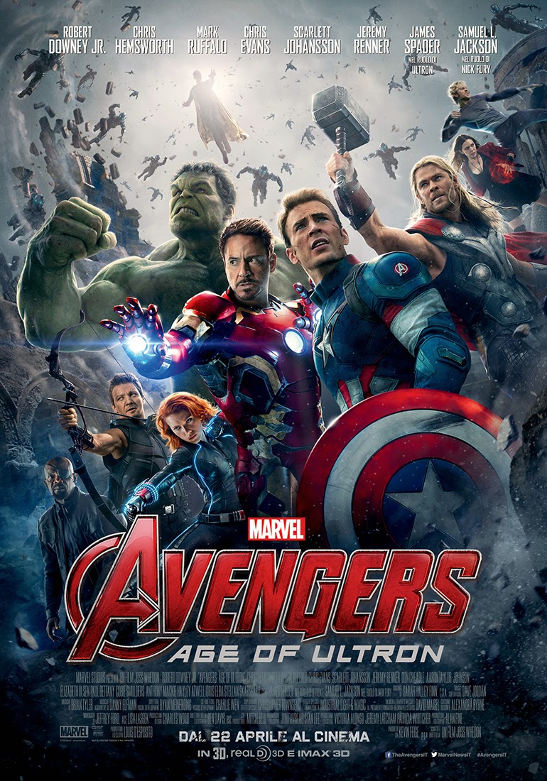 Avengers Age of Ultron recensione poster