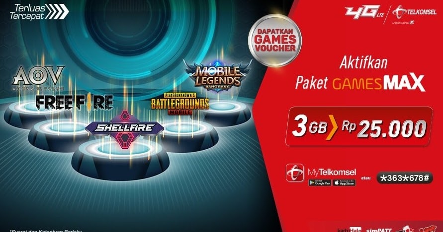 Cara Membeli Paket Internet Khusus Game Telkomsel Terbaru Denpono Blog