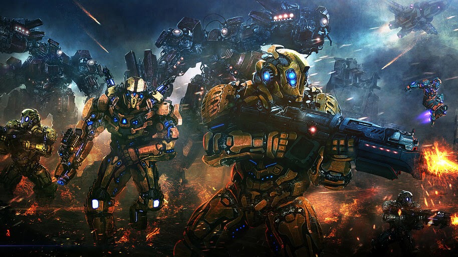 Sci-Fi, Mecha, Robot, Army, 4K, #4.605