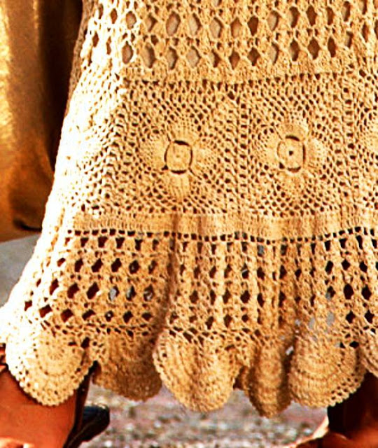 Long crochet skirt for this season Long crochet skirt for this season