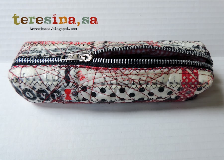 Estuche para lápices con washi tape