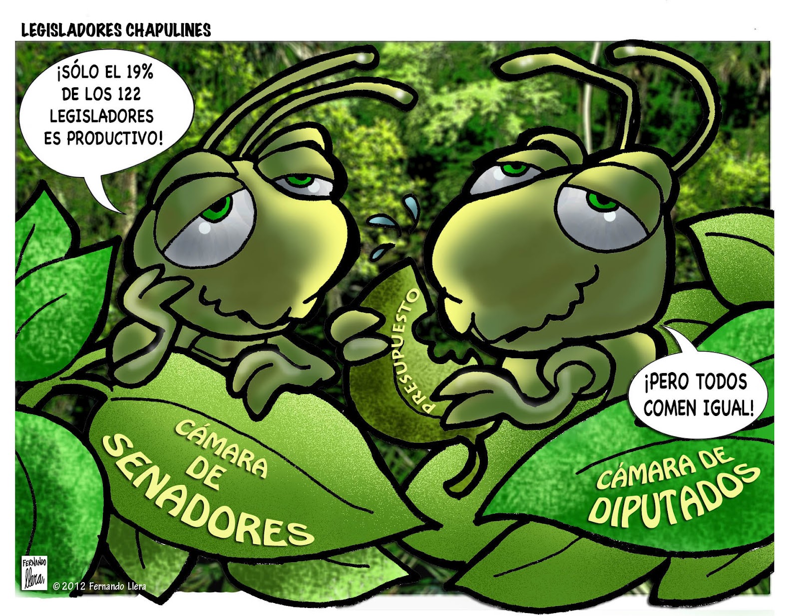 Fernando Llera Blog Cartoons: Only 19% of all "grasshopper ...