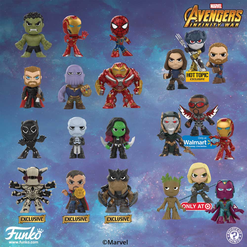 Mystery Box Mystery Boxes - Marvel POP Mystery Box