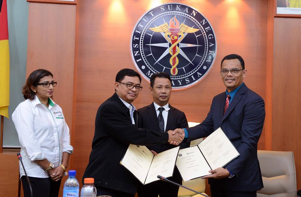 MOU between The National Sports Institute of Malaysia ISN and Biotropics Malaysia Berhad