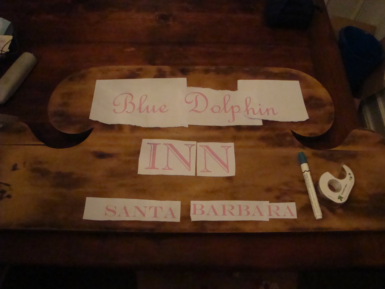 A Little Piece of Heaven Vintage Headboard Sign