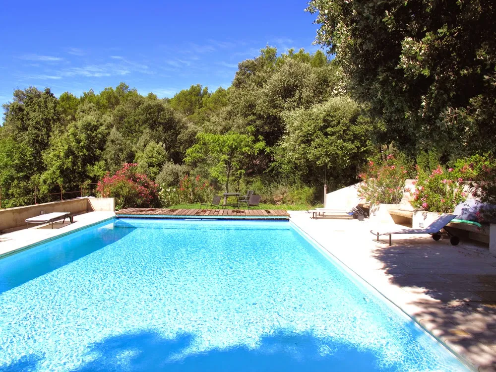 Luxury private pool in Provence, France