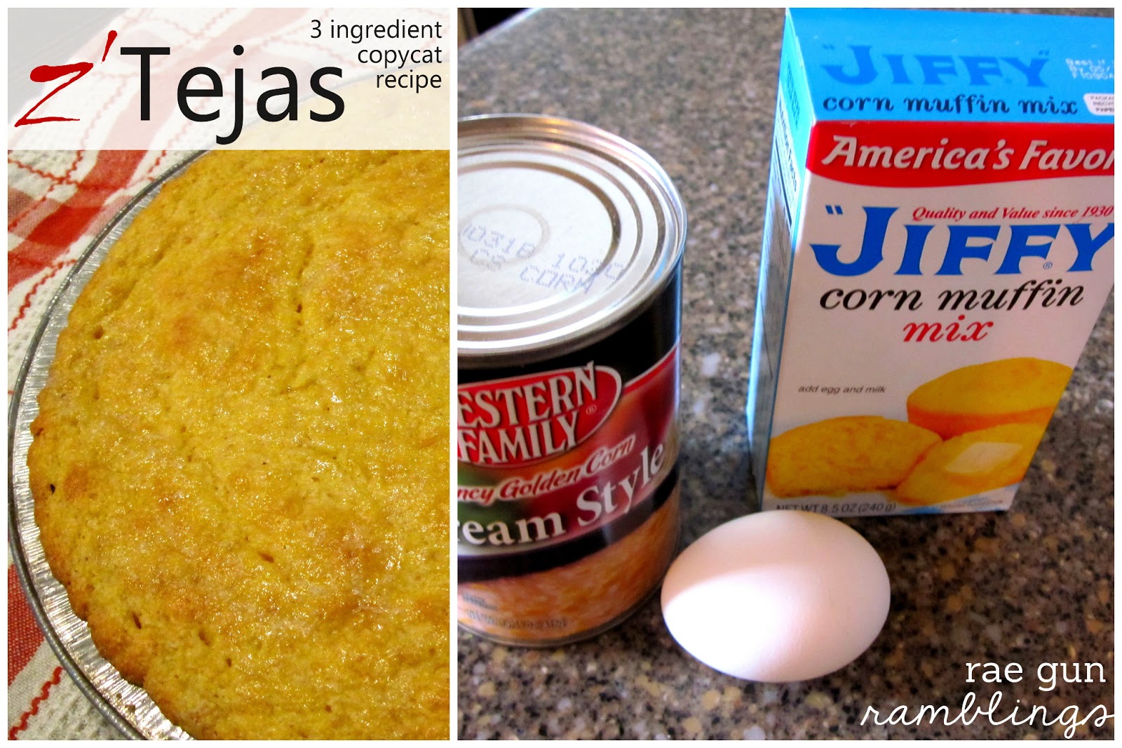 Recipe Z'Tejas Cornbread Copycat Rae Gun Ramblings