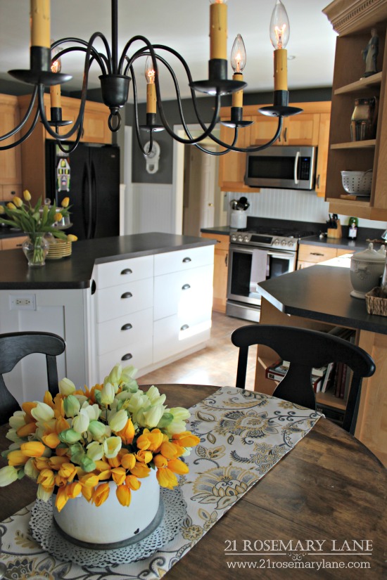 21 Rosemary Lane Board & Batten Kitchen Island Makeover