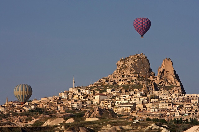 Uçhisar Castle Cappadocia Uçhisar Castle