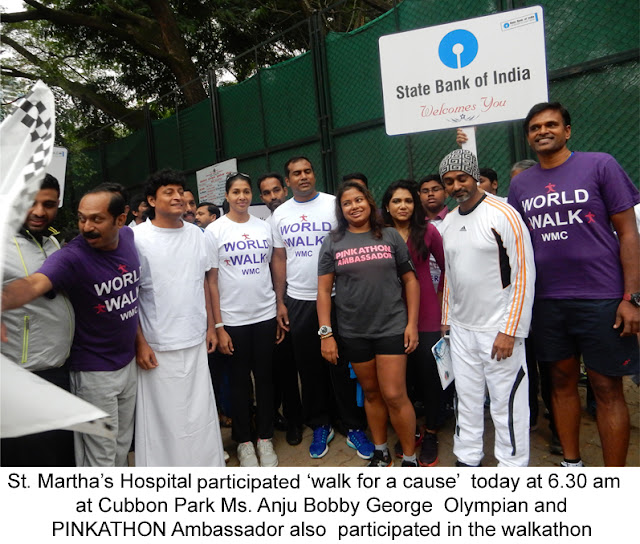 Staff of St Martha’s Hospital Participate in World Walk in Support of Prevention and Care for Cancer Staff of St Martha’s Hospital Participate in World Walk in Support of Prevention and Care for Cancer