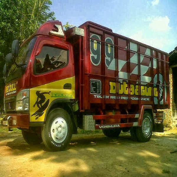  Modifikasi  Truk  Canter Jepara Lampung Mekar Jaya Engkel 