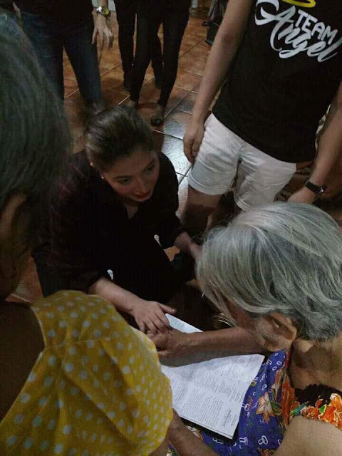 BTS: Angel Locsin Had A Great Time With Our Lolos And Lolas In Anawim Lay Missons Foundation, Inc. BTS: Angel Locsin Had A Great Time With Our Lolos And Lolas In Anawim Lay Missons Foundation, Inc.