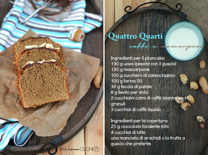 quattro quarti caffè e mascarpone