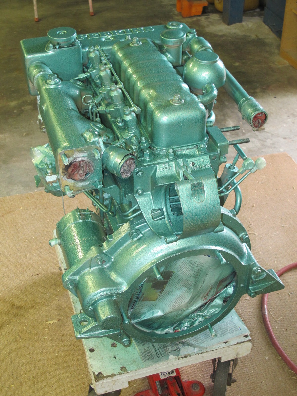 CKD Boats - Roy Mc Bride: A Perkins 4108 marine diesel for sale
