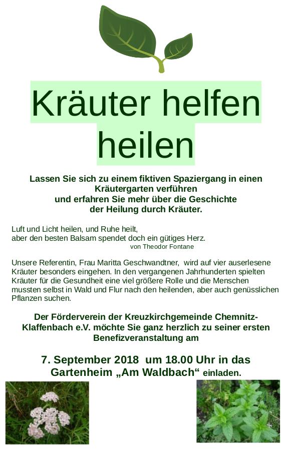 Kreuzkirche Chemnitz Klaffenbach Förderverein
