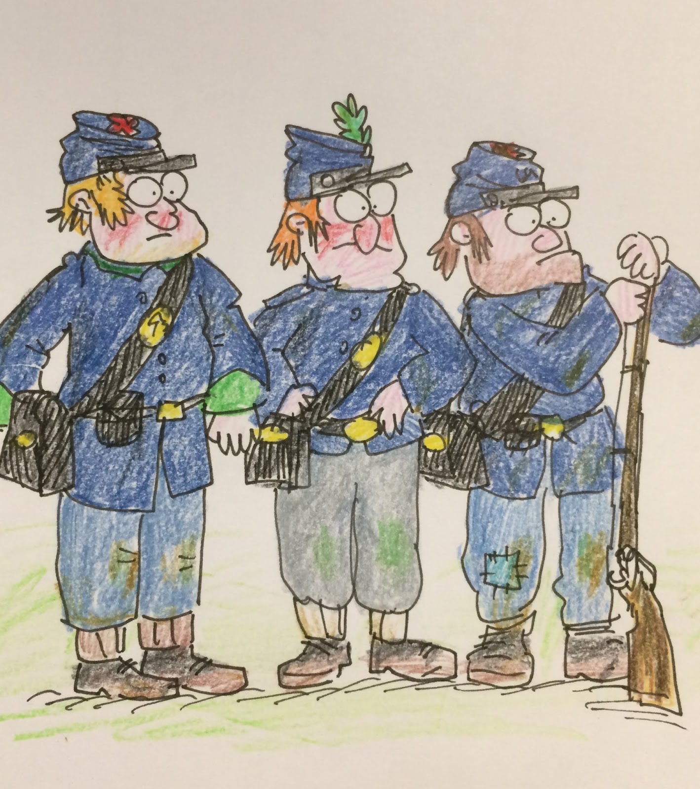 iron mitten Irish Brigade 1863 uniform?