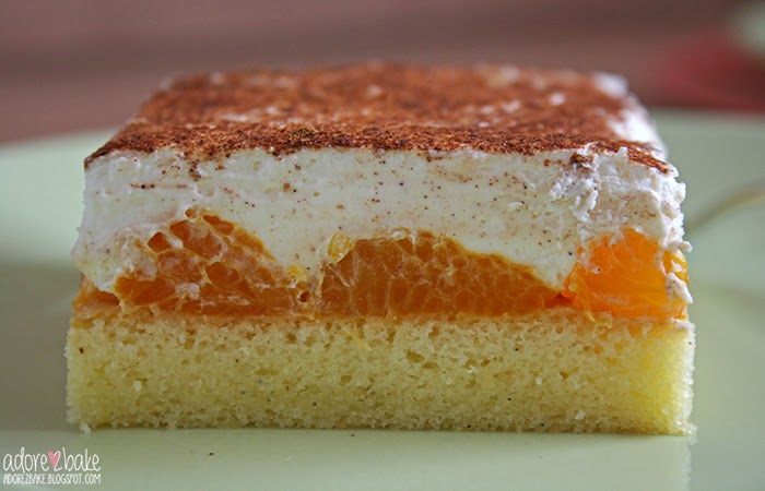 adore2bake: MANDARINENKUCHEN mit Zimtsahne adore2bake: MANDARINENKUCHEN mit Zimtsahne