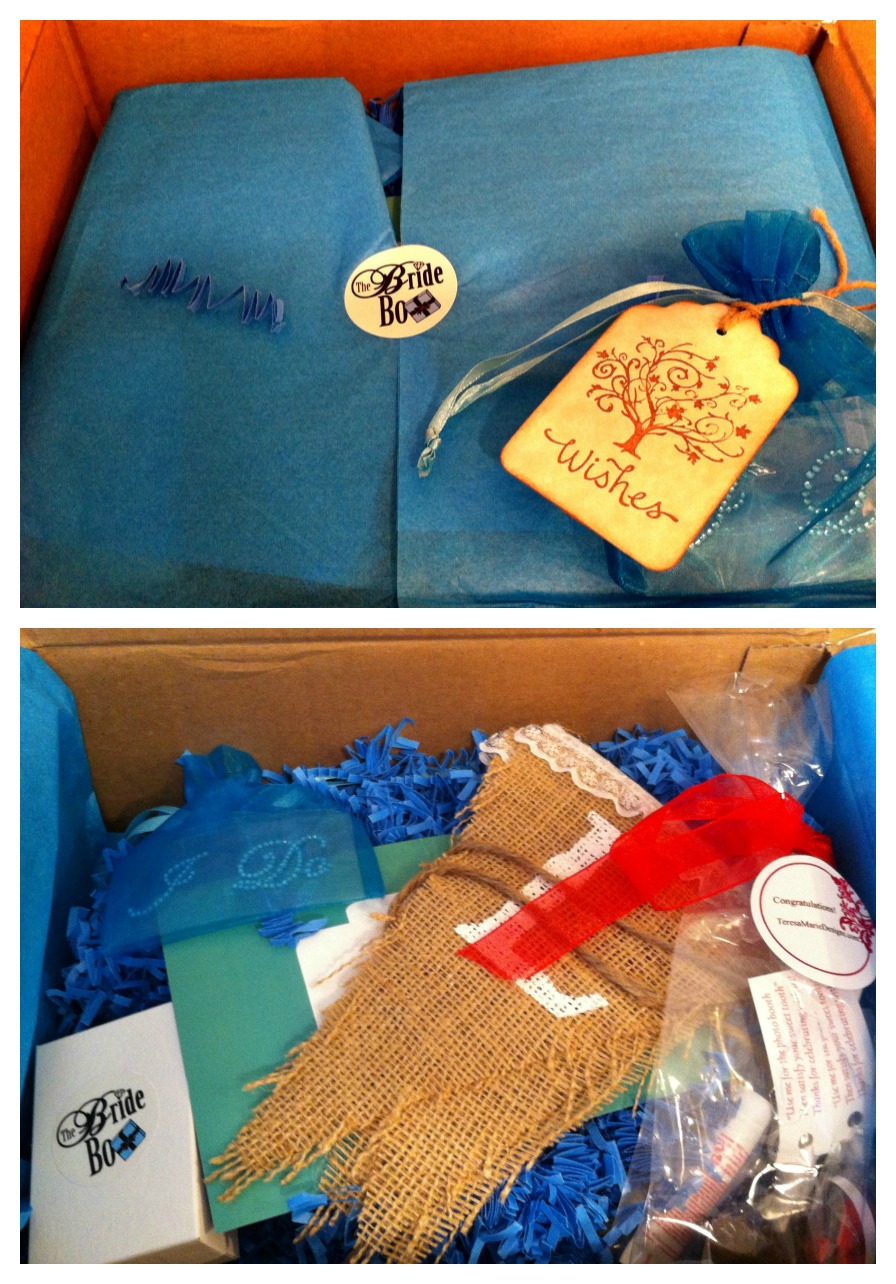 Tickled Pink in the Rain New Subscription Box Debut The Bride Box