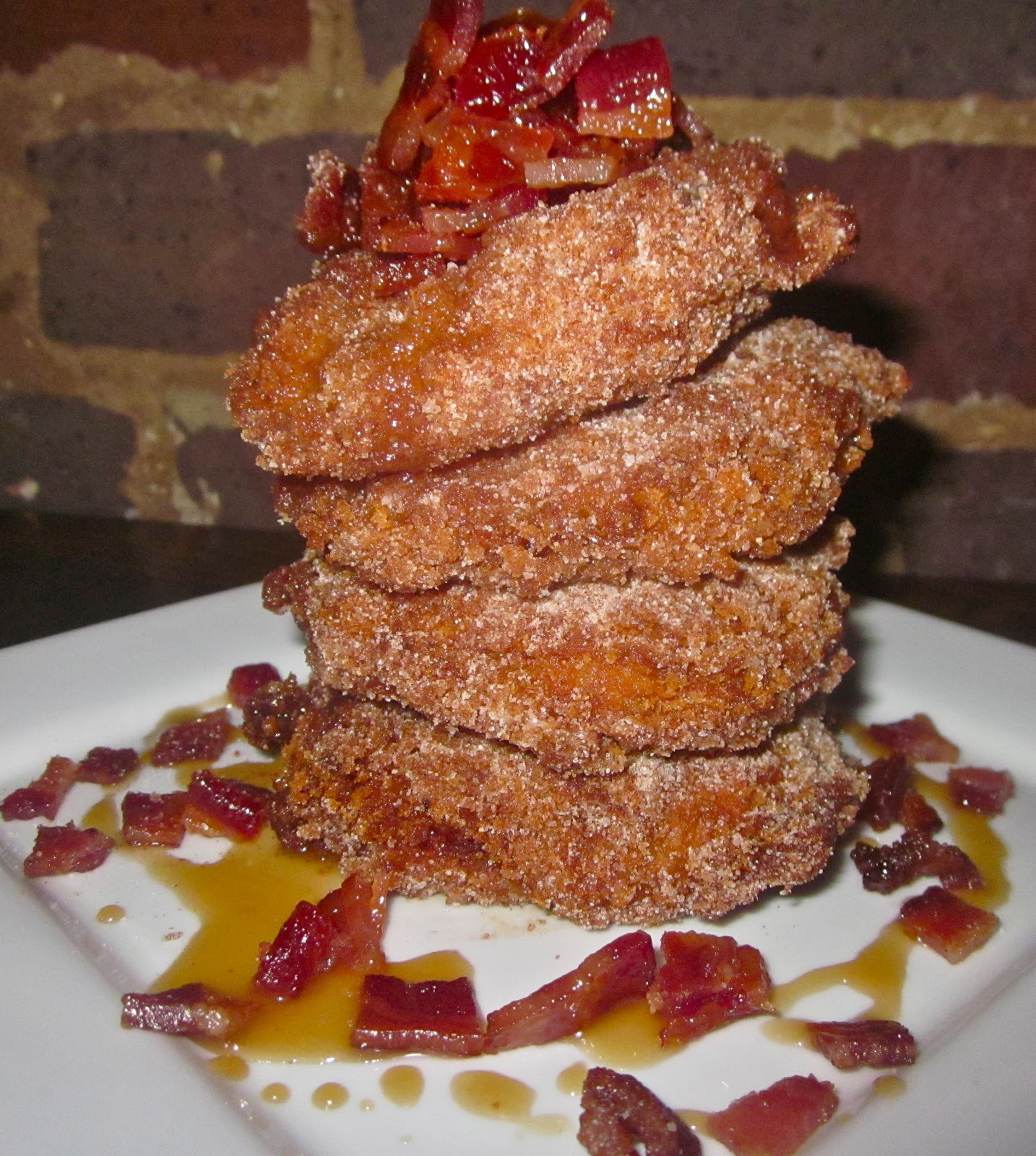 Haute + Heirloom Cider Beer Battered & Panko Crusted Apple Fritter