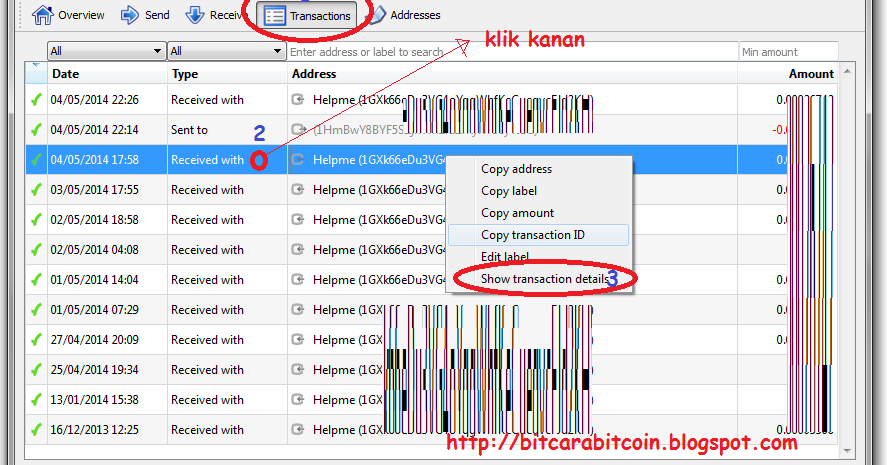 cara transaksi di bitcoin indonesia