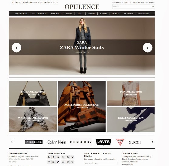 Opulence - Ecommerce Theme