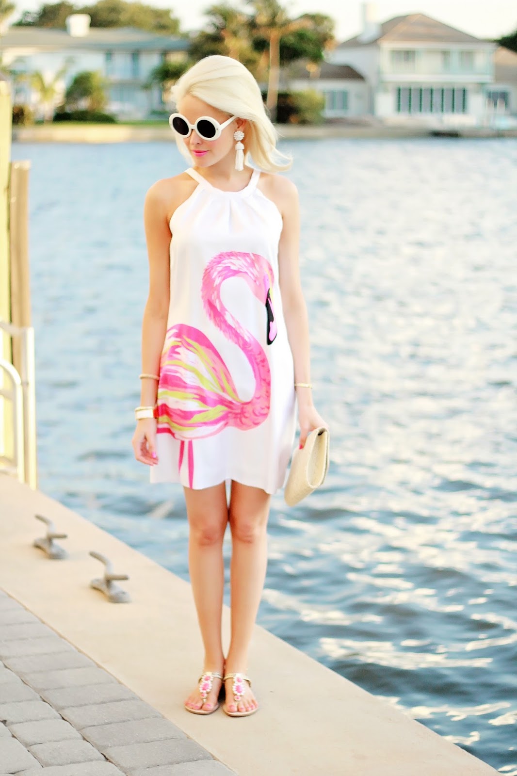 Teggy French THE ULTIMATE FLAMINGO DRESS