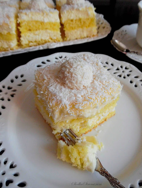 Ciasto "Rafaello" - Najlepsze - Przepis - Słodka Strona