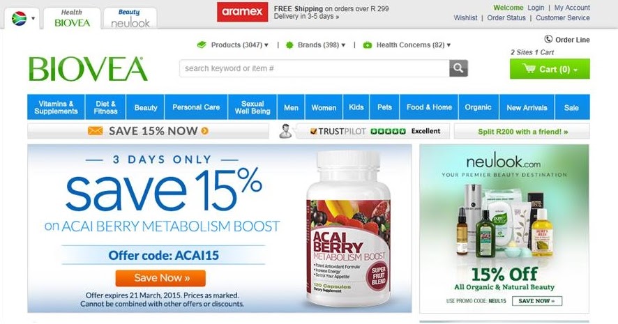 BIOVEA - Online International Health and Beauty Store