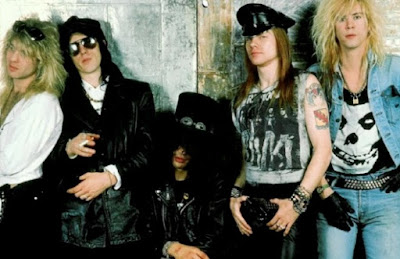 Guns'Roses Foto de Guns'Roses posando para fans