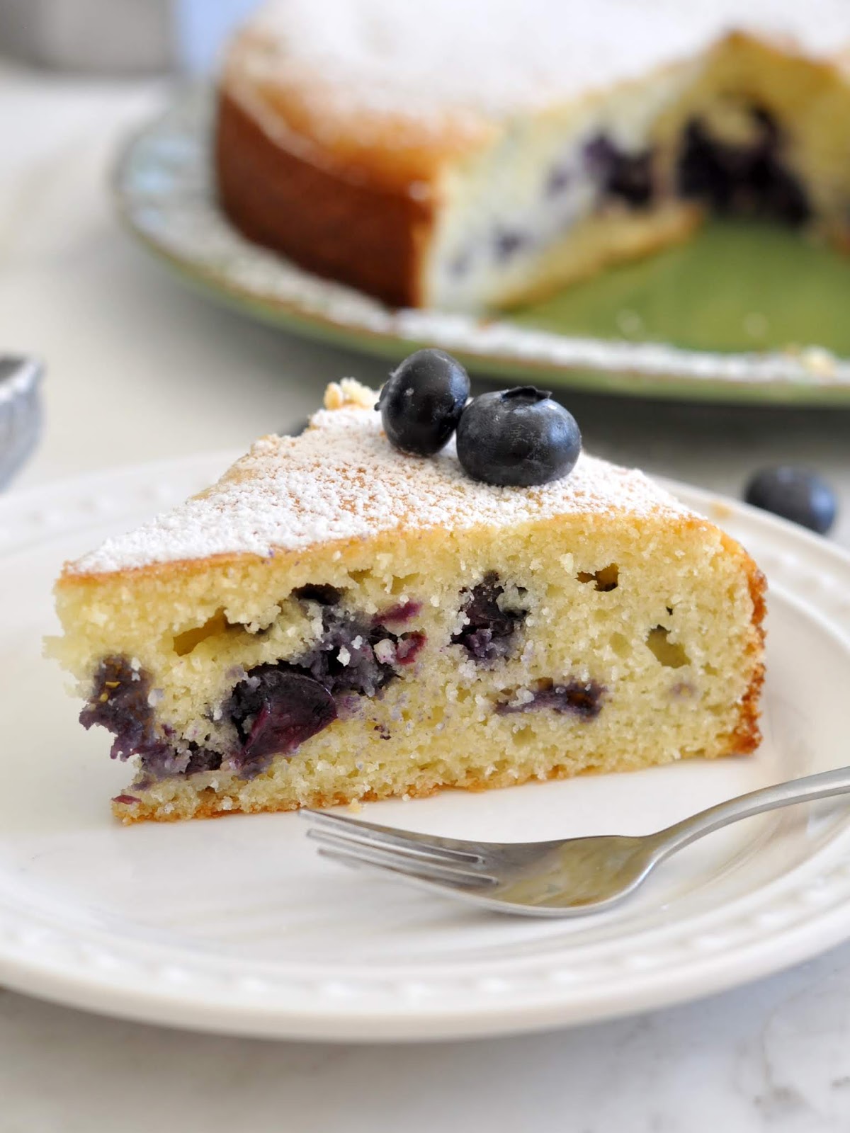 Cooking with Manuela: Ricotta and Blueberry Cake Ready in Just One Hour