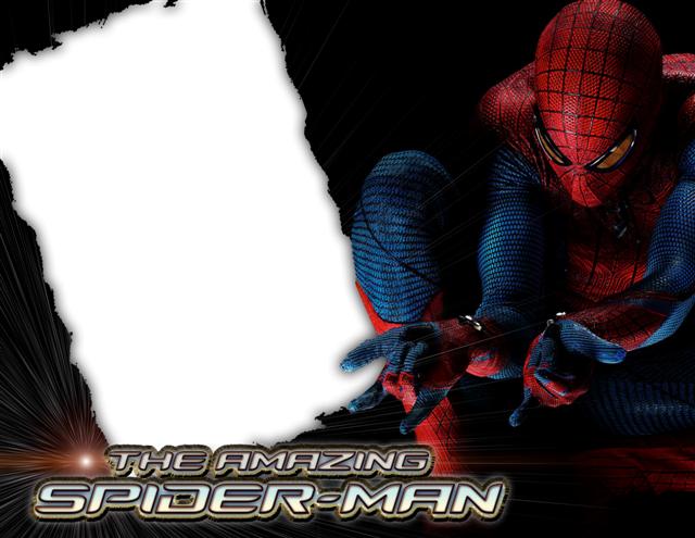 Marco digital para fotos inspirado en El Sorprendente Hombre Araña