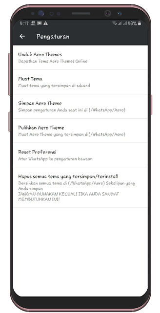 Cara Ganti Tema Whatsapp Mod Terbaru