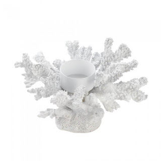 White Coral Candle Holder - Giftspiration
