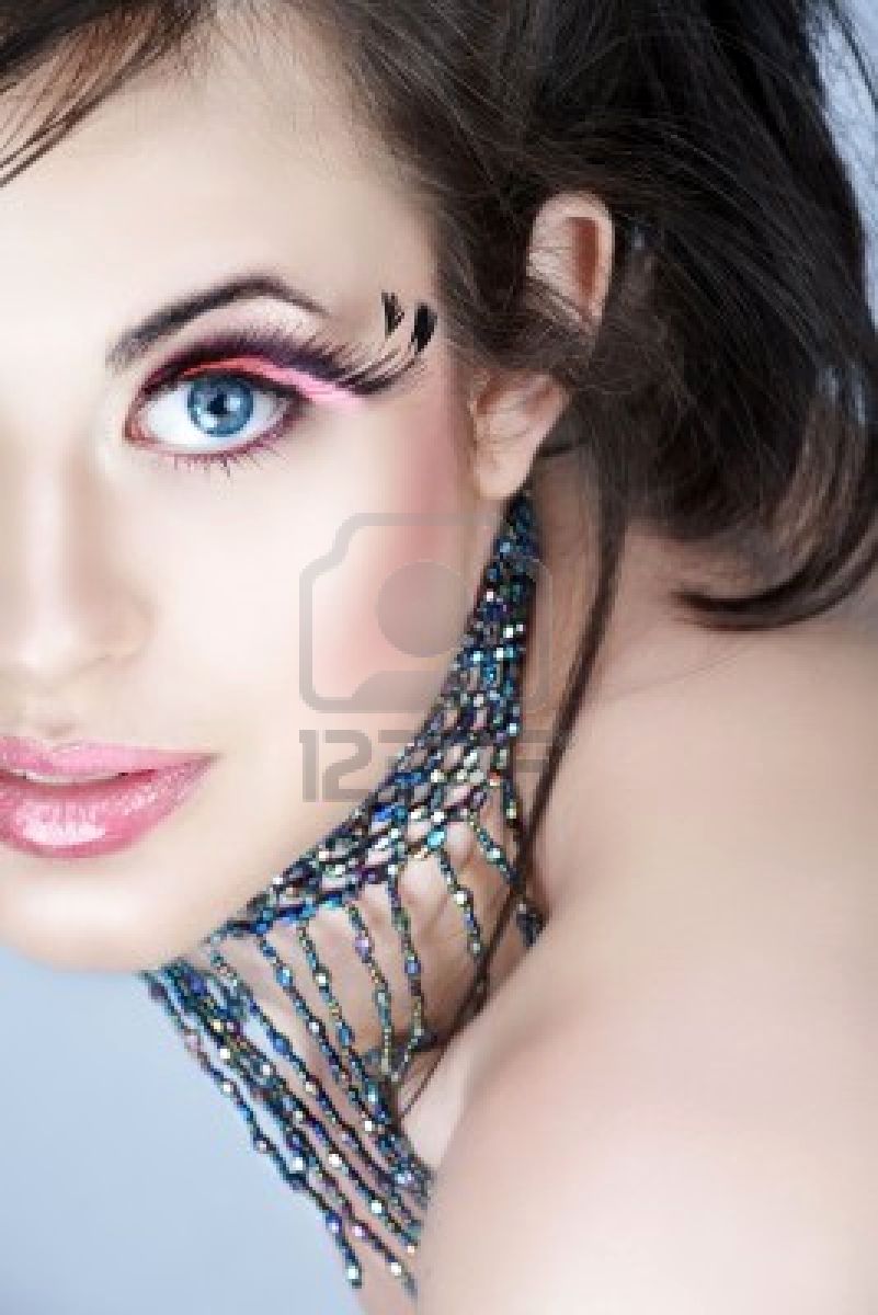 Feather Eyelashes