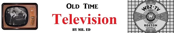 Click here to go to my blog about 1950s and '60s Television ~