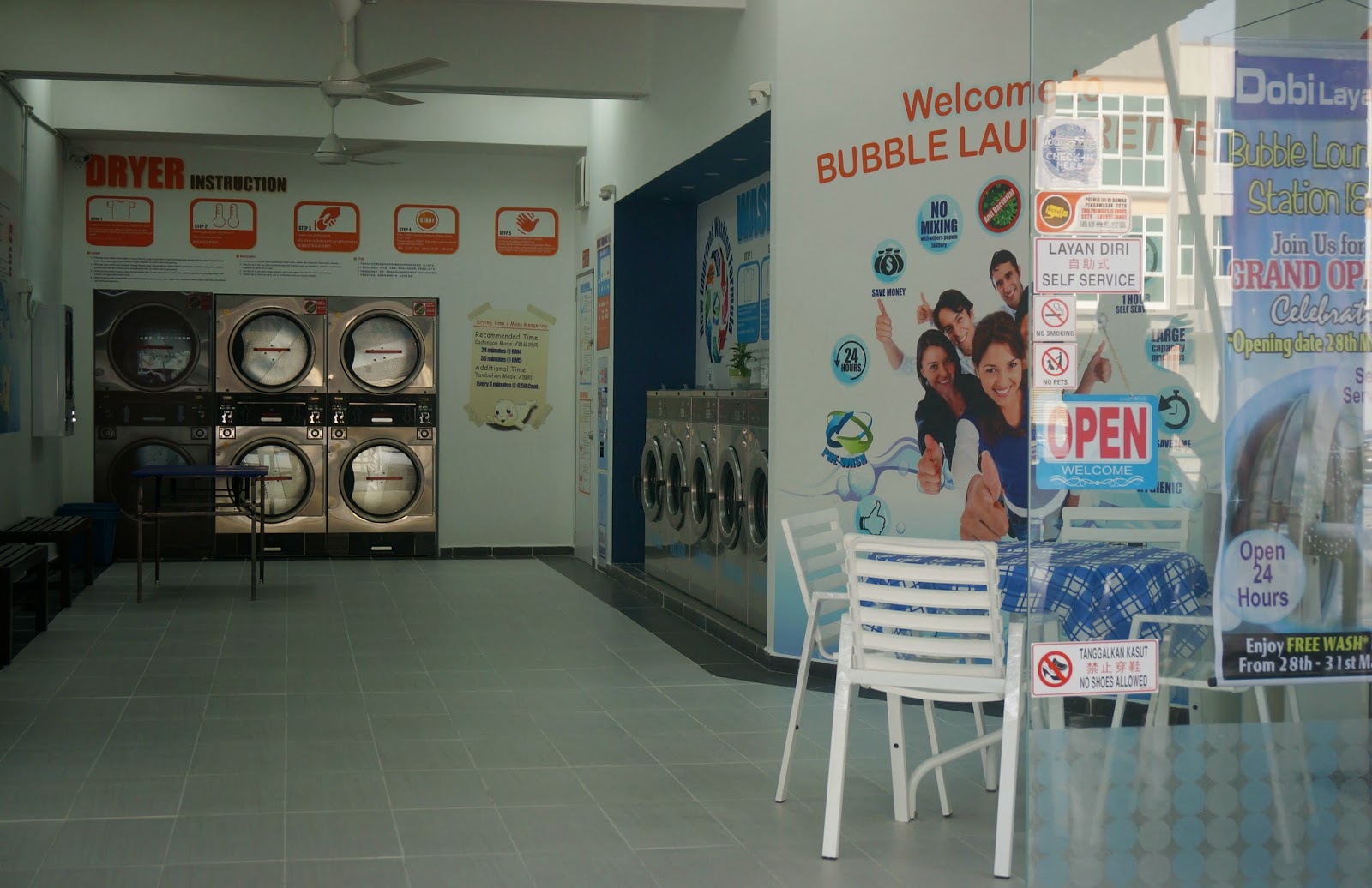 Bubble Laundrette Gallery