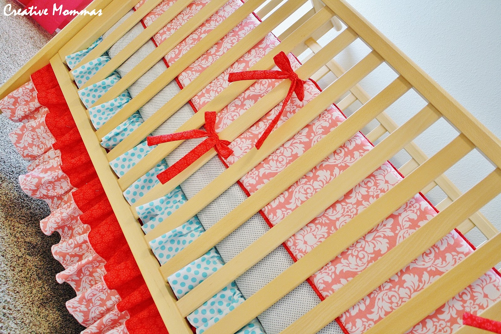 Creative Mommas Baby Bumper Crib Set Reveal & Tutorial