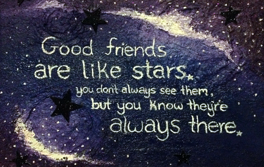 Releasing the Magic!: GOOD FRIENDS ARE LIKE STARS!