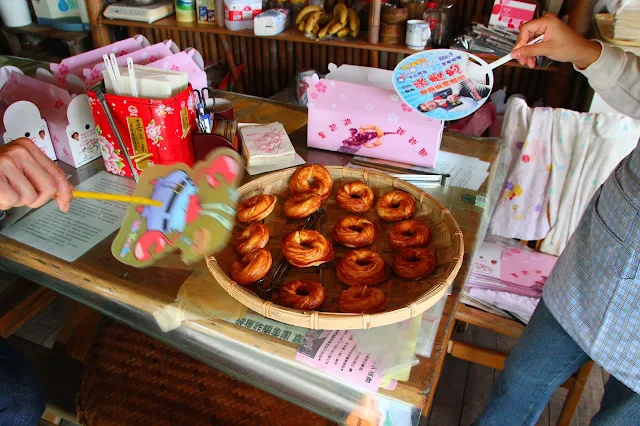 百年檜木烤甜甜圈