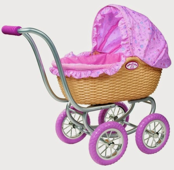 Doll&#8217;s pram basket &#8211; 22 super cute models!