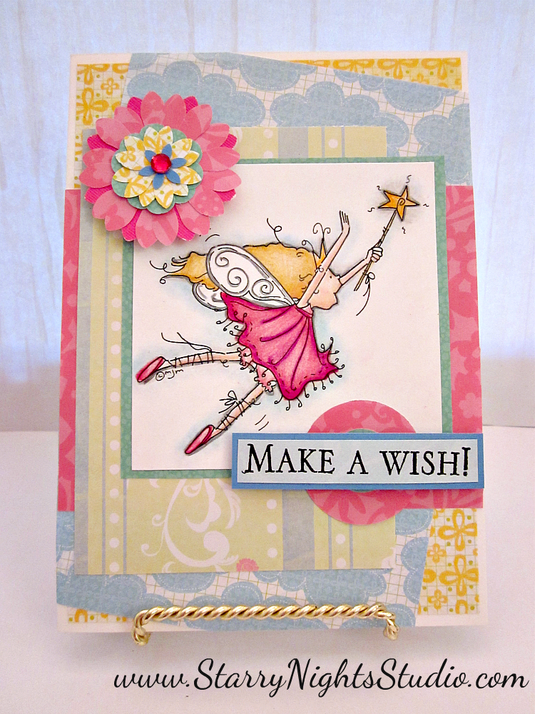 Inside Starry Nights Studio: Make a Wish Birthday Card
