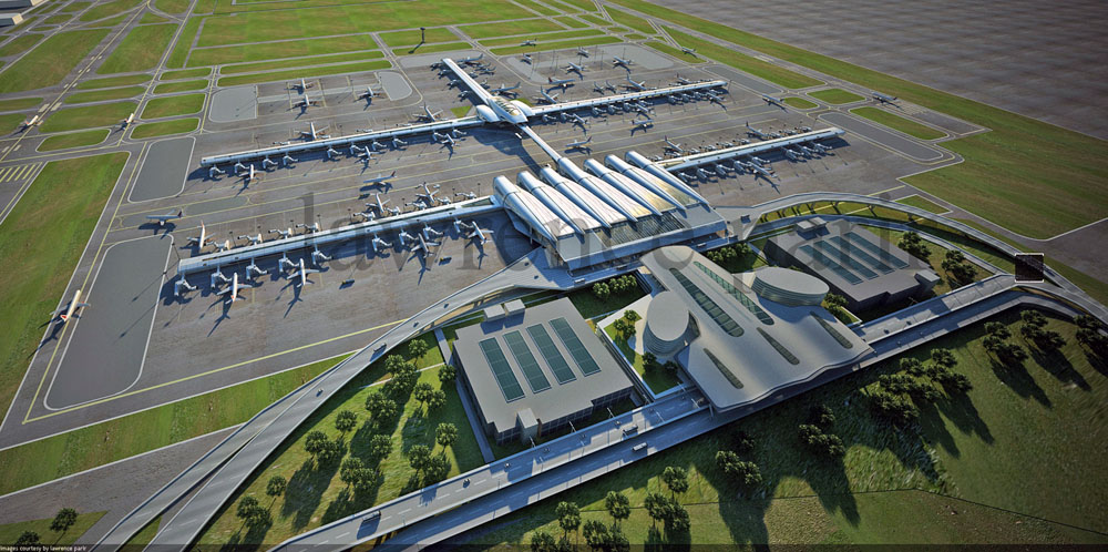 KLIA2 Aerial Map View