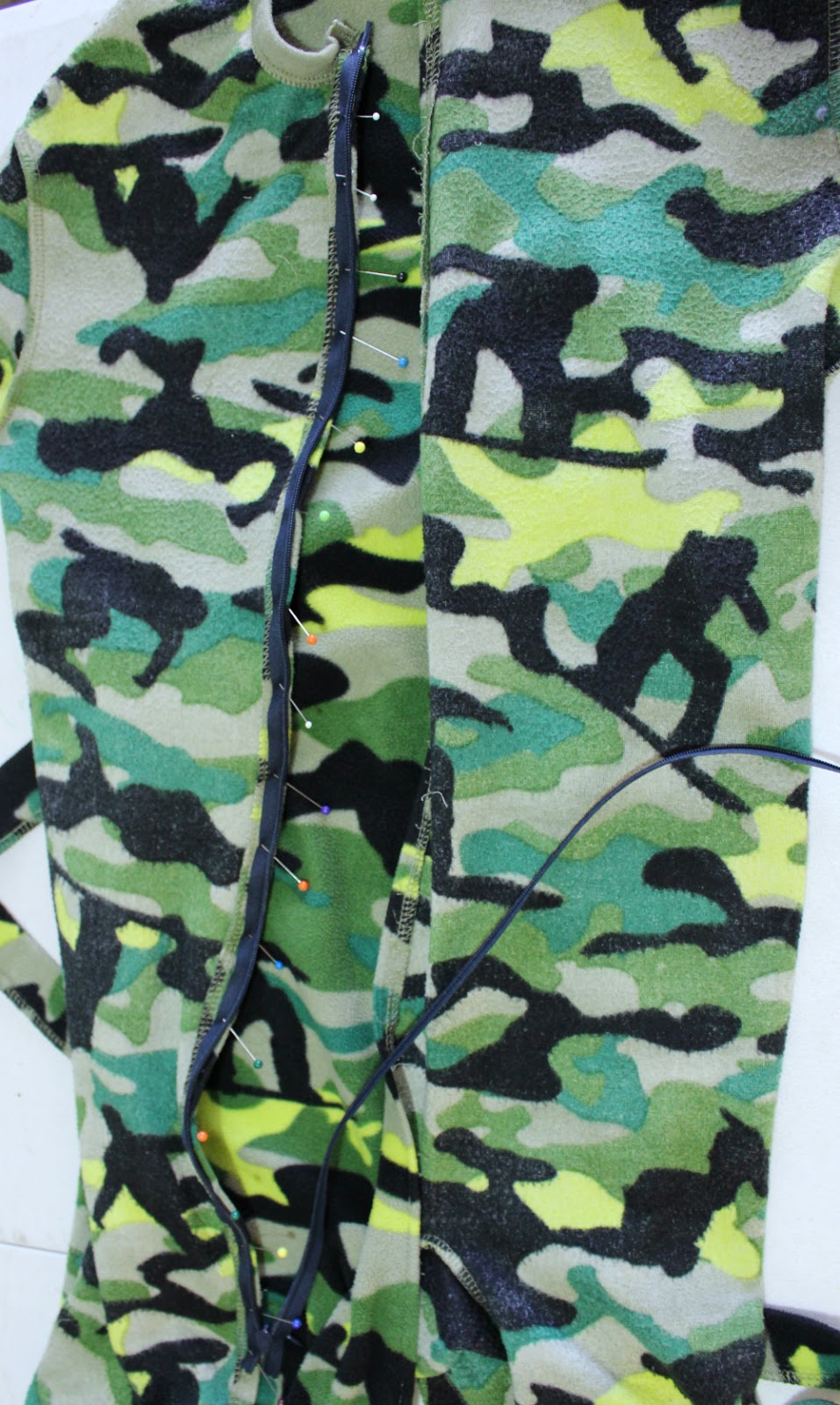 SeeMeSew Tutorial How to fix Footed Pajamas