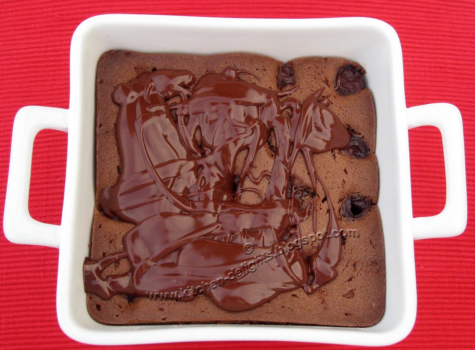 Photograph SLR: Jamie Oliver's Chocolate Love Cake with Cherries and Booze
